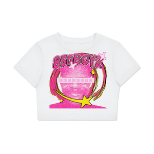 850Boyz - Starburst Graphic Crop Tee